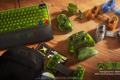 Xbox recupera su mítico verde transparente en una nueva colección de periféricos para celebrar sus 25 años 8 xbox 25 aniversario